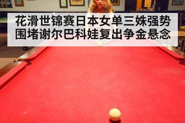 花滑世锦赛日本女单三姝强势围堵谢尔巴科娃复出争金悬念